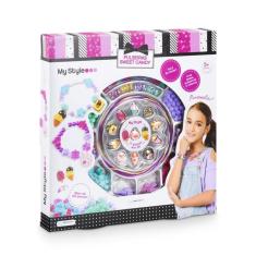 My Style Pulseiras Sweet Candy Infantil 160 Peças Multikids