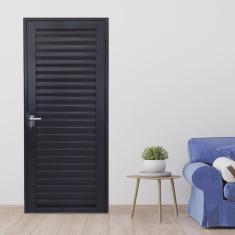 Porta Palheta de Alumínio 210 X 90cm Linha 30 Lado Esquerdo