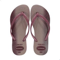 Chinelo Feminino Havaianas Slim Gloss-Amaranto