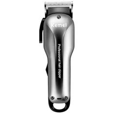 Maquina De Cortar Cabelo Kemei 2603 + Kit Tesouras