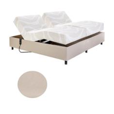 Cama Casal Centauro Corano Bufalo Areia 140x200x64 Pilati