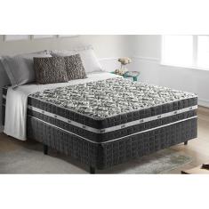 Colchão Solteiro Molas Ensacadas Black Graphite (88x188x27) - Anjos