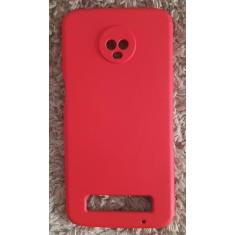 Capa Capinha Case Motorola Moto Z3 Play Silicone Aveludada Protege Câm