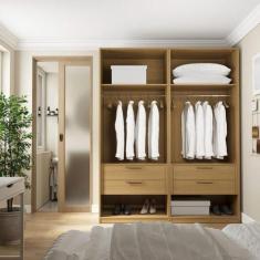 Guarda-roupa Modulado 2 Peças Sem Portas Jade CabeCasa MadeiraMadeira 