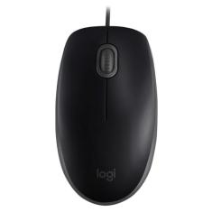 Mouse com fio USB Logitech M110 com Clique Silencioso - Preto
