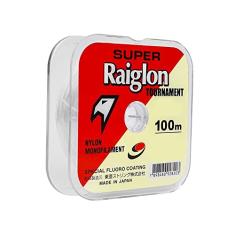 Linha Monofilamento Super Raiglon 0.26mm 15lbs 6.9k 100m Branca