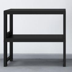 Estante Com 2 Prateleiras Quadra Grifit Preto