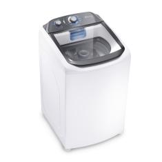 Máquina de Lavar 13kg Electrolux LDA13 Efficient Duplo Dispenser Máxima Diluição Cesto Inox Branca 