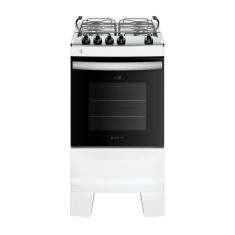 Fogão 4 Bocas Atlas Agile Up Com Mesa Inox E Acendimento Automatico Branco Bivolt