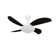 Ventilador Teto Econômico Sala 4 Pás Tabaco Ventax 220V
