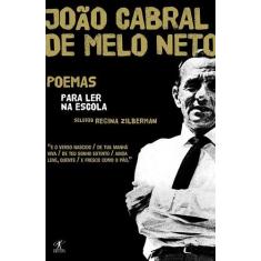 Livro - Poemas Para Ler Na Escola - João Cabral De Melo Neto