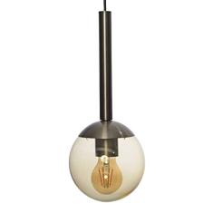 Infinitylux Pendente Bola 35x15X15 1 Lampada Bivolt REF 13 Grafite