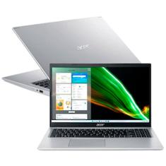 Notebook Acer Core I5-1135G7 8gb 256gb Ssd Tela 15.6 Pol Windows 11 Aspire 5 A515-56-55ld - Prata - Bivolt