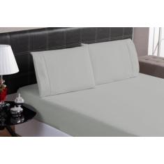 Lençol super king 3 peças -percal 200 fios 100% algodão (colchão com 4