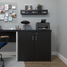 Armário Baixo com 2 Portas para Escritório / Home Office - Bramov Móve