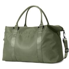 Bolsa esportiva de viagem, bolsa de viagem de fim de semana masculina pequena bolsa de ginástica para mulheres, bolsa hospitalar para trabalho de parto e parto, bolsa de bagagem noturna com manga de