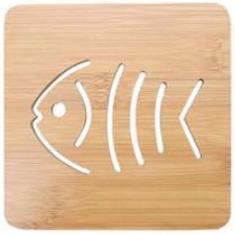 Descanso De Panela Bambu Decorado