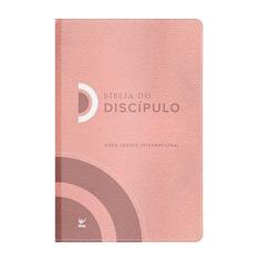 Bíblia do Discípulo NVI Luxo – capa rosa