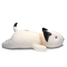 Almofada de abraço para cães Vintoys Bull Terrier de pelúcia 54 cm
