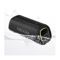 Caixa de Som Portátil LG XBOOM Go XG5S, Bluetooth, 20W RMS, IP67, Até 18h de Bateria, Fibra de Carbono, Preto