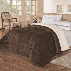 Bia Enxovais Everest Coberdrom, Marrom (Tabaco), Casal, 2.40 x 2.10 m