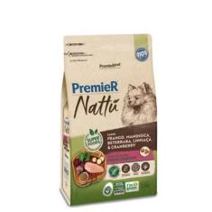 Ração Premier Nattu Cães Adultos Mandioca Pequeno Porte, 10,1kg