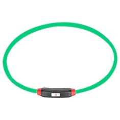 Coleira de Cachorro Iluminada, Coleira de LED que Brilha No Escuro Coleira de Cachorro Brilhante para Cães Médios e Pequenos Coleira de LED Recarregável USB para Caminhada