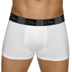 Cueca zorba boxer 0717-1, GG, Branco