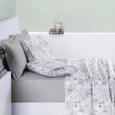 Jogo de Cama Cotton Select Casal Padrão 04 Peças - Protea - Bia Enxova