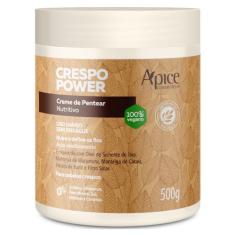 Creme De Pentear Nutritivo Apse Crespo Power Vegano Profissional Uso D