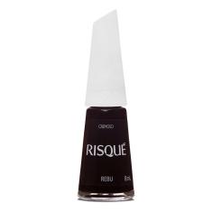 Esmalte Risqué Vermelho Cremoso Rebu 8ml