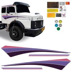 Faixa Mercedes-benz Mb 1525 1915 Adesivo Roxo Decorativo - SPORTINOX