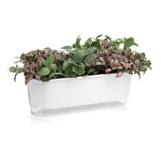 Jardineira Autoirrigável Raíz - 40cm - Raiz, Branco