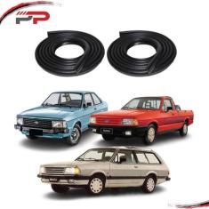 Par De Borrachas Porta Corcel Del Rey Belina Pampa Após 78 - Uniflex