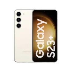 Smartphone Samsung Galaxy S23+ 256GB 5G 8GB RAM 6,6” Câm. Tripla + Selfie 12MP-Unissex
