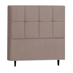 Cabeceira Roma Para Cama Box Casal 140 Cm Suede D'Rossi