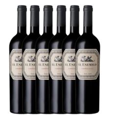Vinho Argentino El Enemigo Cabernet Franc - Caixa com 6 garrafas