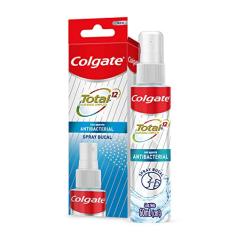 Colgate Spray Bucal Total 12 Spray Bucal Com Agentes Antibacterianos 60Ml