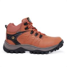 Tênis Masculino C.A Adventure Couro Legítimo Castor Plus - Rota Shoes,
