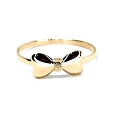Anel de ouro 18K laço - Elegancy Joias, 11