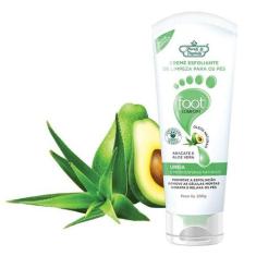 Creme Esfoliante De Limpeza Para Os Pés Foot Comfort Flores & Vegetais