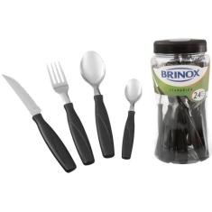 Faqueiro Brinox Itaparica Inox - 24 Peças