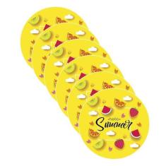 Sousplat Summer - NSW, 6 Peças, com base