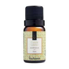 Via Aroma Essência Aromatizante Para Aromatizador Elétrico 10Ml Capim Limão
