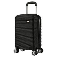 Mala De Viagem Bordo Pequena 10kg P+ Em Abs Padrão Anac - EAGLE, Preto