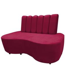 Sofa Curvo Feijão Organico Lisboa Vermelho