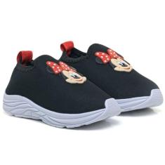 Tenis Meia Infantil Feminino Menina Personagens AntiDerrapante Confort