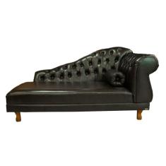 Sofá Chesterfield Elisabeth Divã 1,43m- Corano Café / decoração, sala,