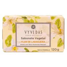 Sabonete em Barra Vegetal Vyvedas Flor de Laranjeira 120g