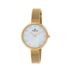 Relógio Feminino Slim Dourado Oslo